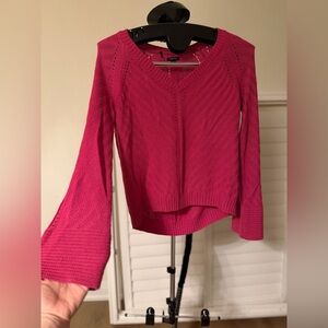 Buffalo David Bitton Fuchsia Knit Top
